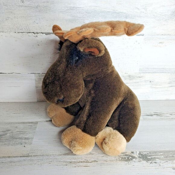 Vintage Moose Plush North America Native Stuffed Animal ASI 62960 VERY NICE! - Picture 4 of 8